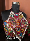 Ruhi Navratari Special Real Mirror With Real Kaudi Blouse Wholesale Shop In Surat